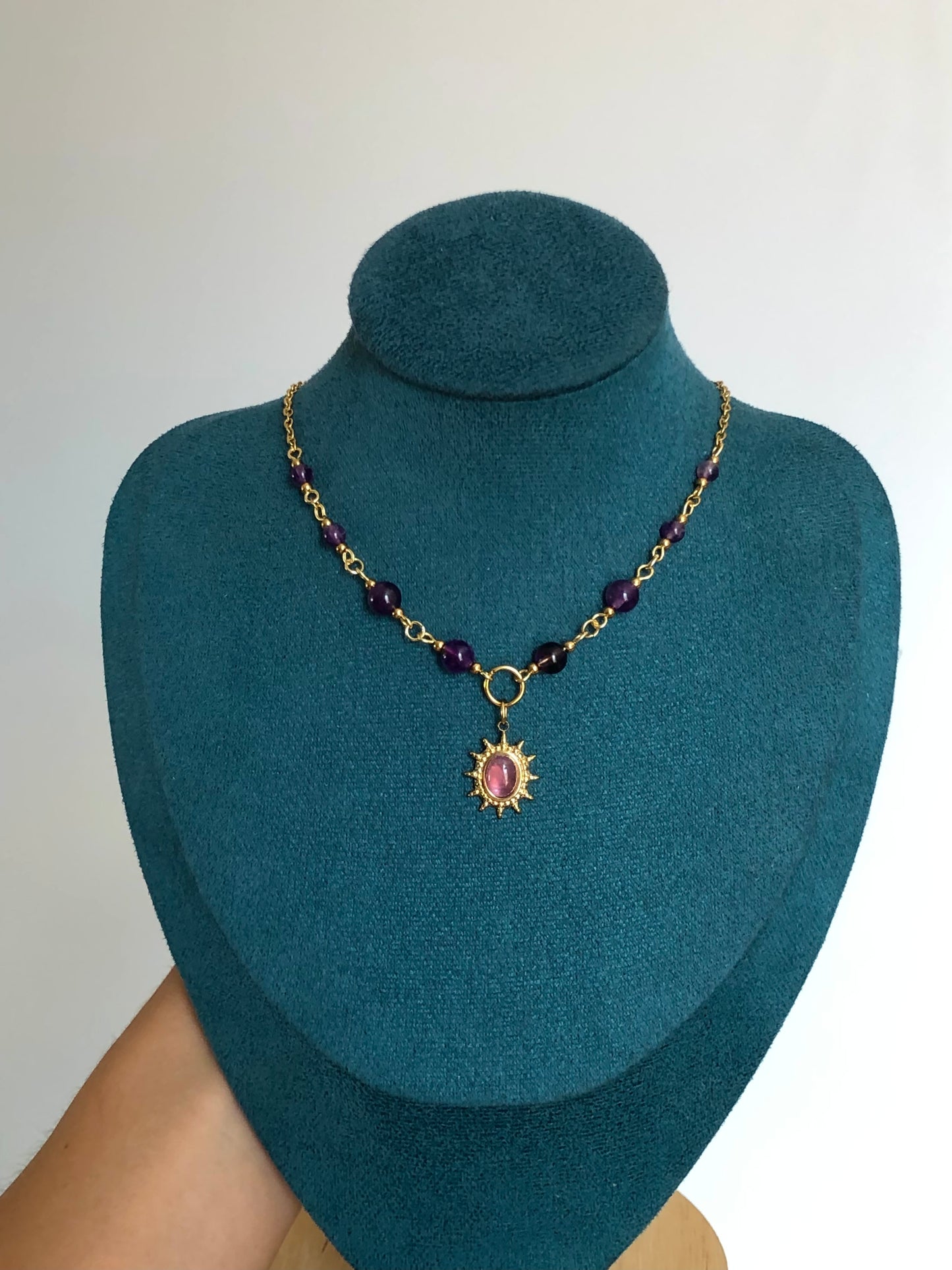 Collier « Edwina Sharma » Améthyste