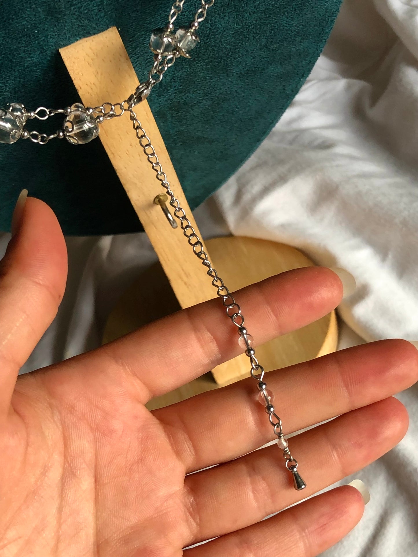 Collier « Artémis » Cristal de roche