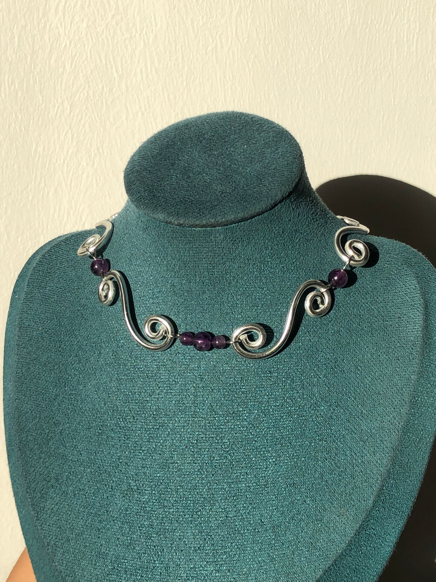Choker Améthyste