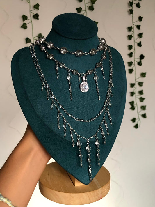 Collier « Artémis » Cristal de roche