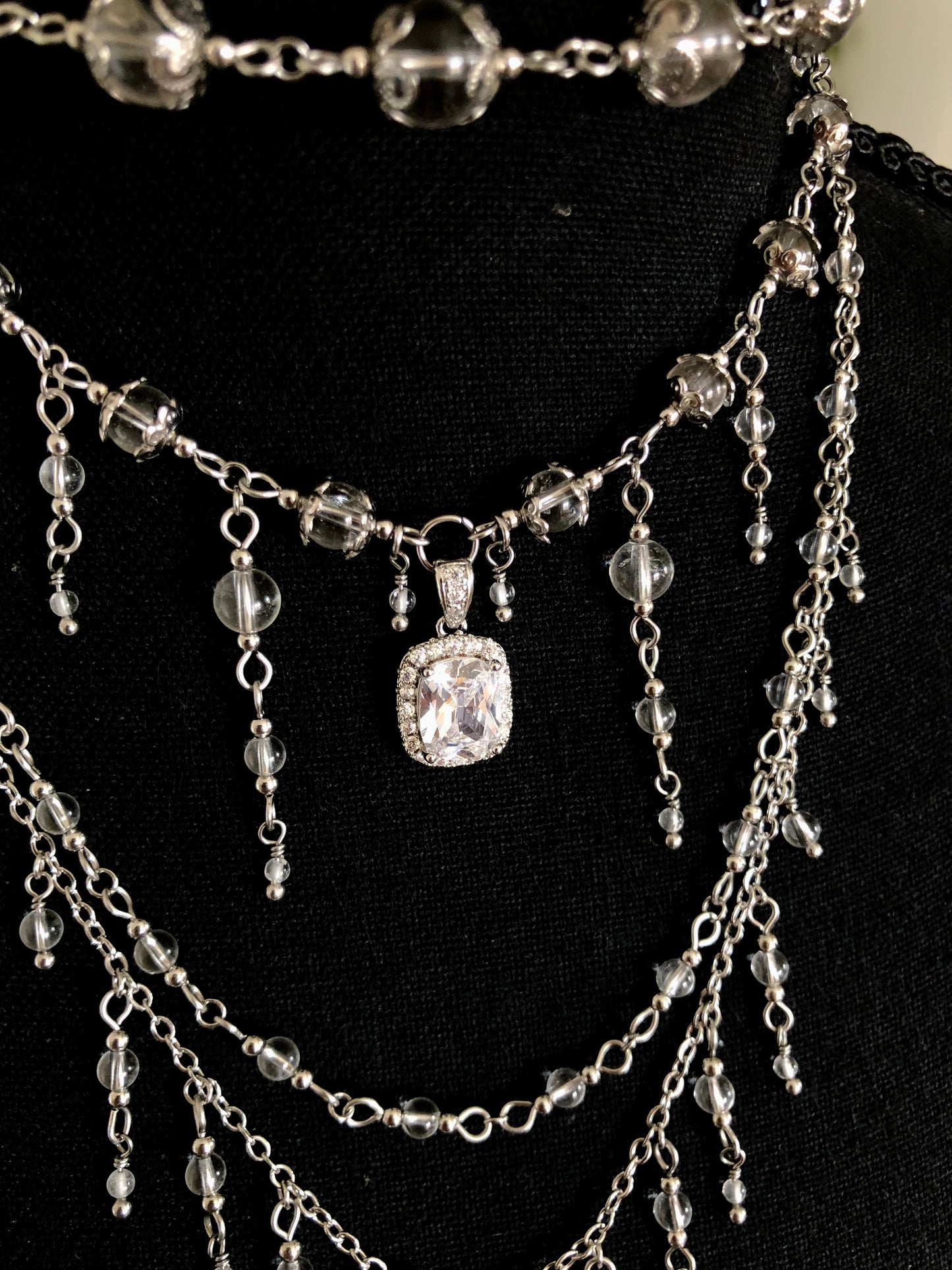Collier « Artémis » Cristal de roche