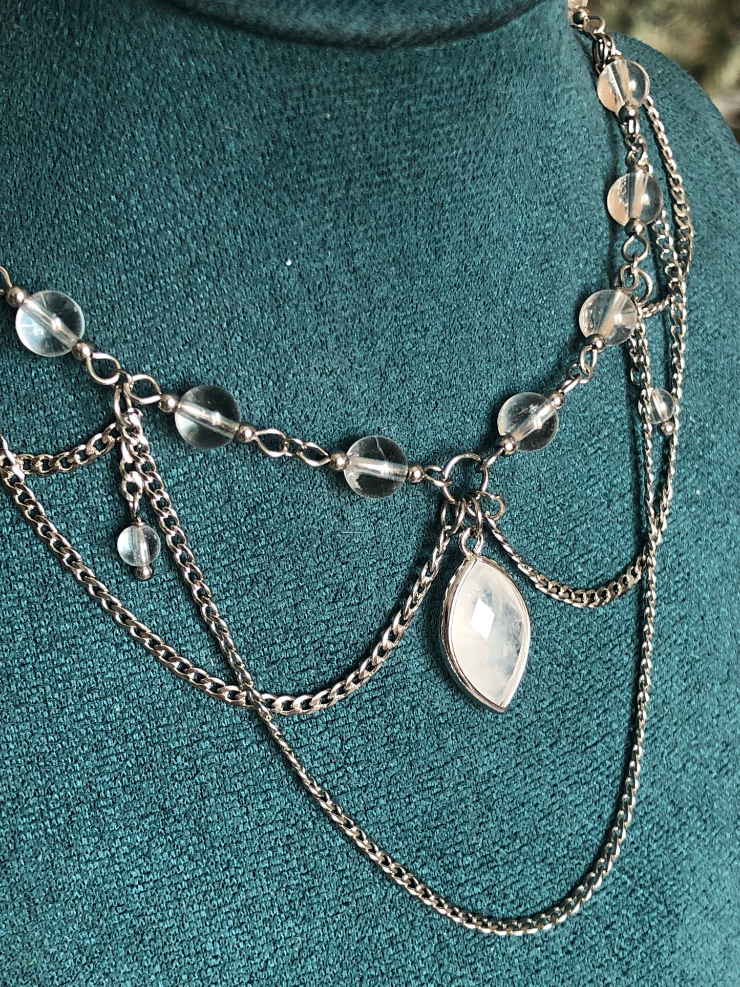 Collier « Francesca » Cristal de roche