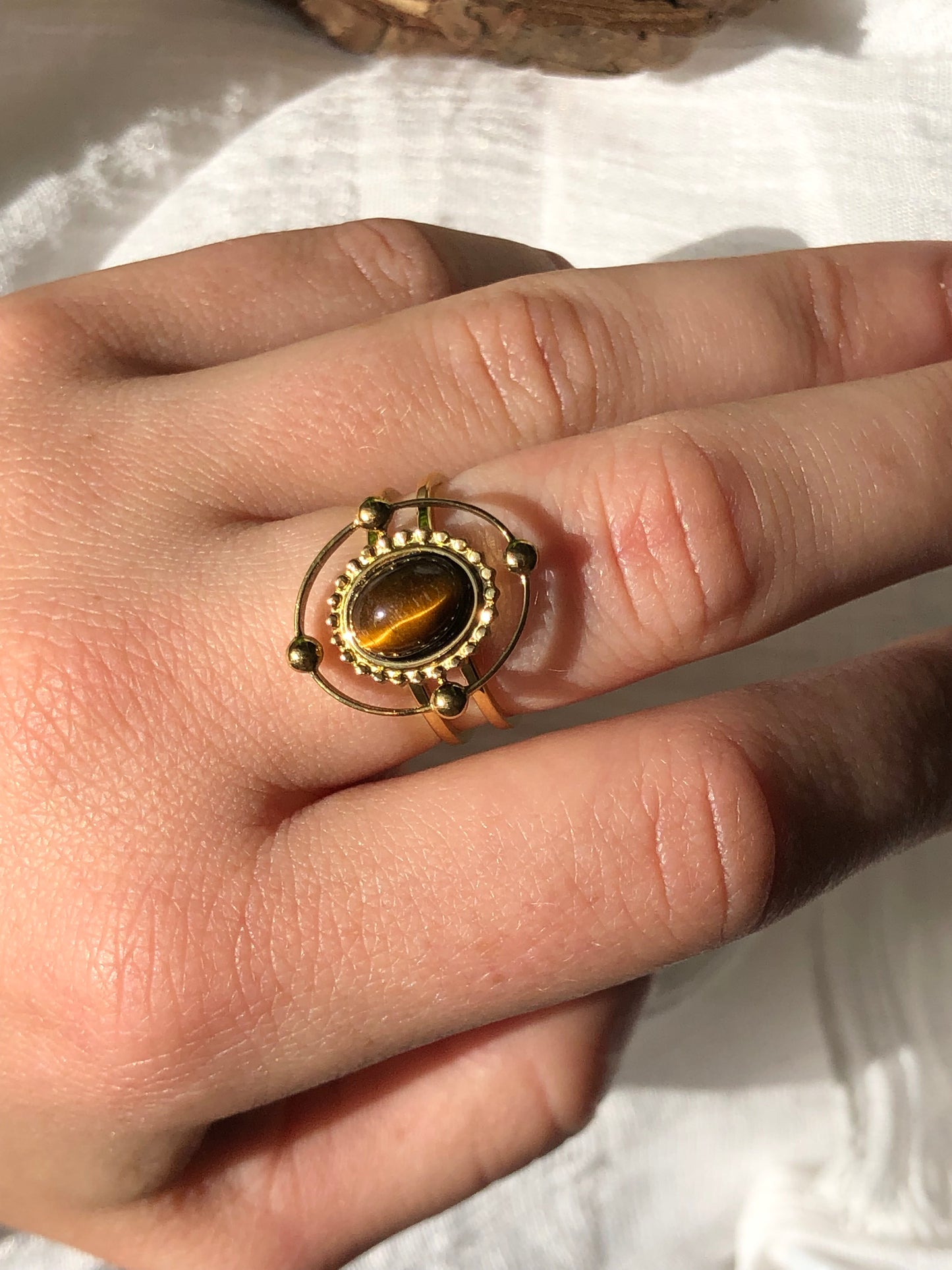 Bague Oeil de Tigre
