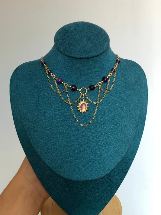 Collier « Edwina Sharma » Améthyste