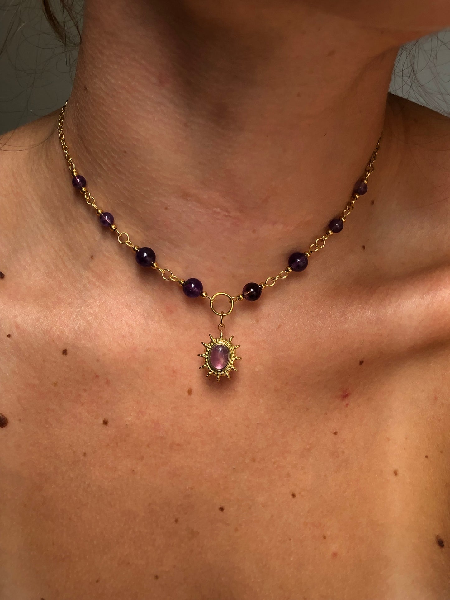 Collier « Edwina Sharma » Améthyste