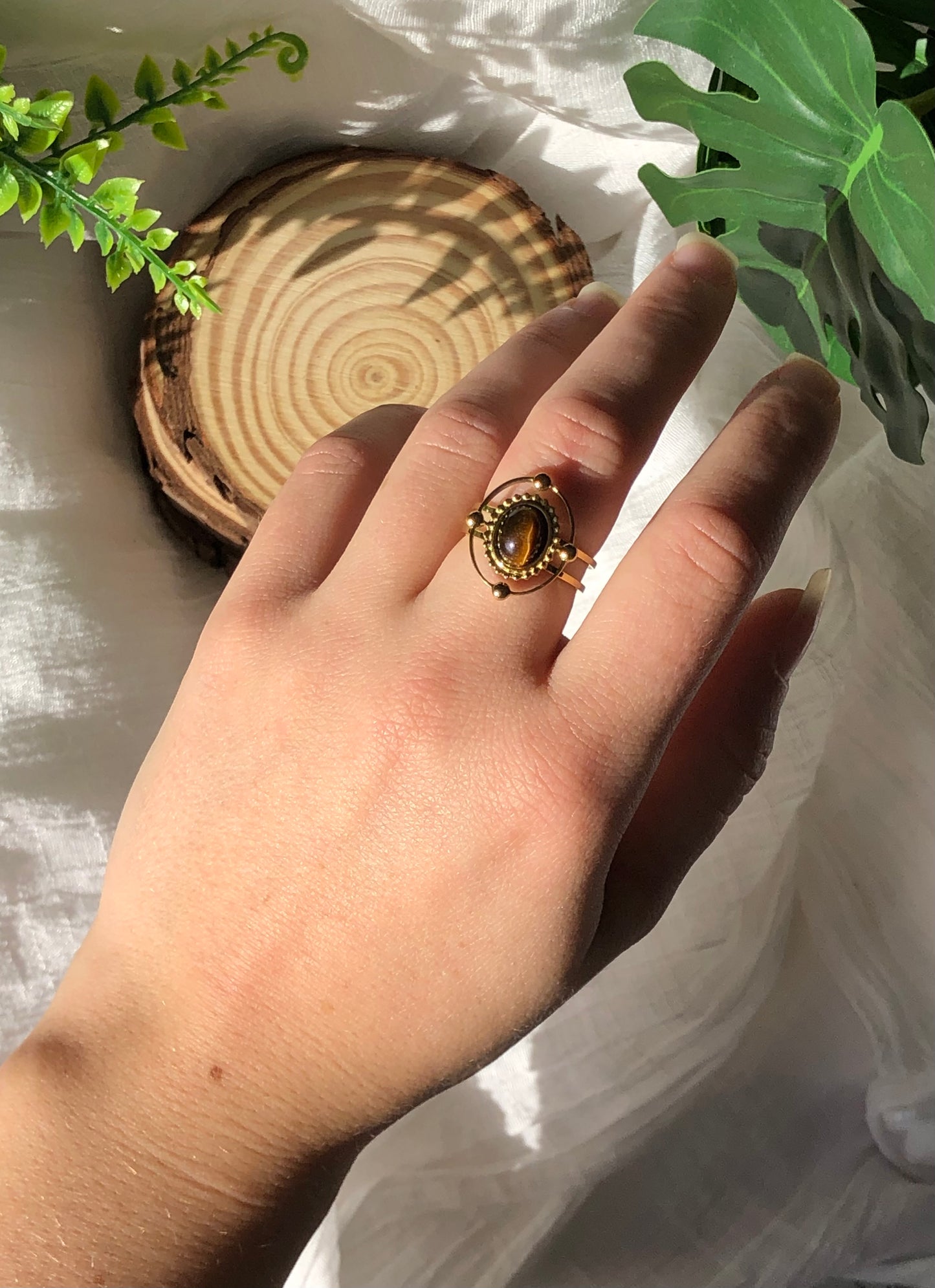 Bague Oeil de Tigre