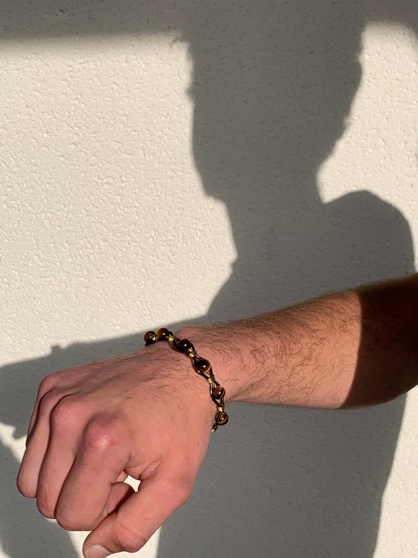 Bracelet Unisex Œil de tigre