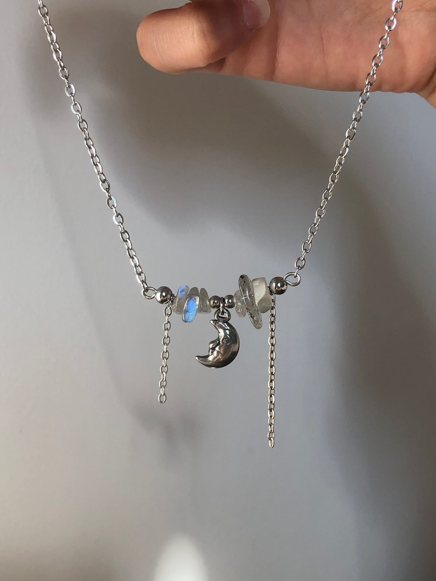 Collier « Moon » Labradorite