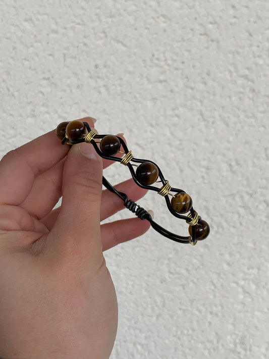 Bracelet Unisex Œil de tigre