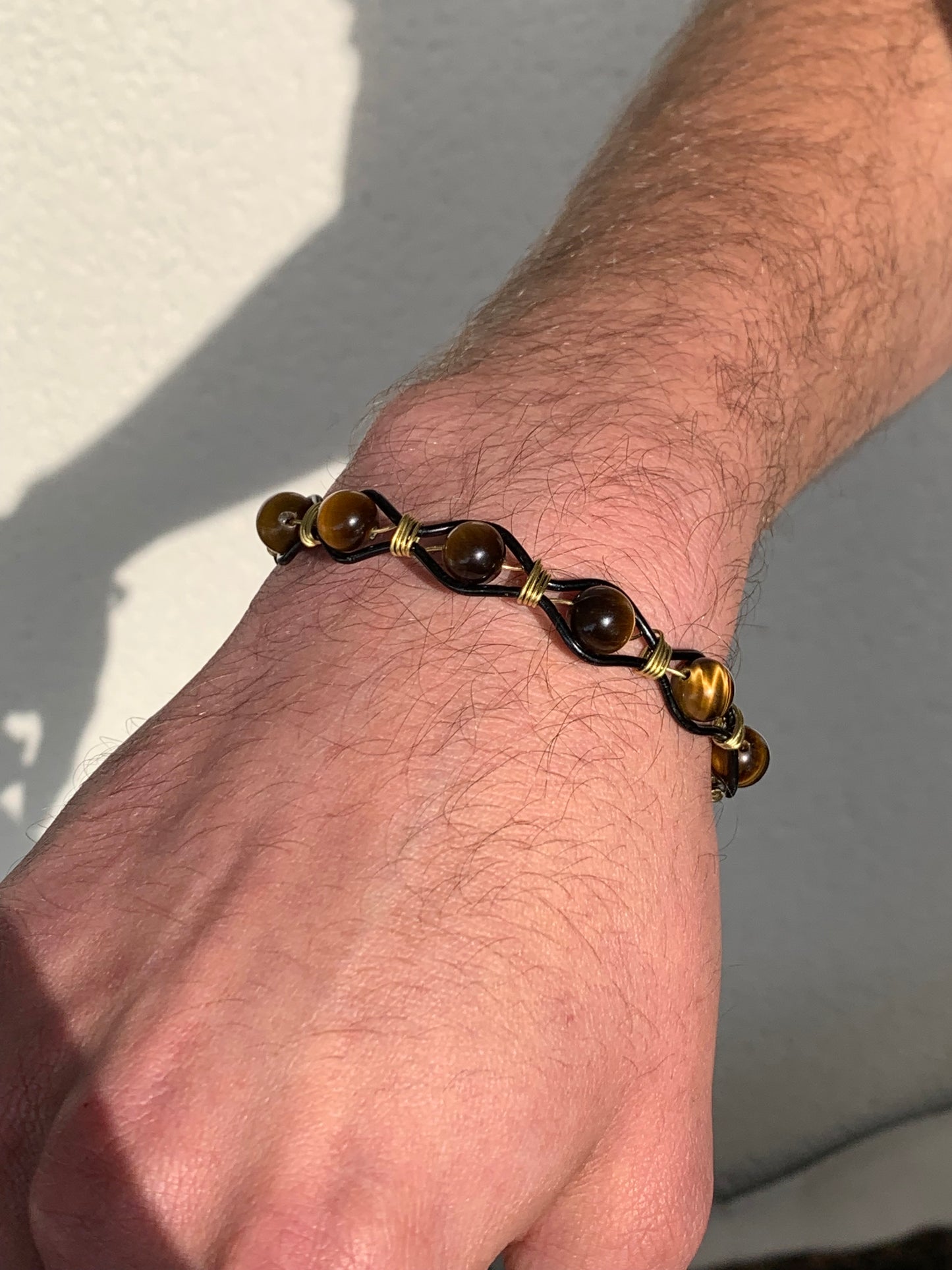 Bracelet Unisex Œil de tigre