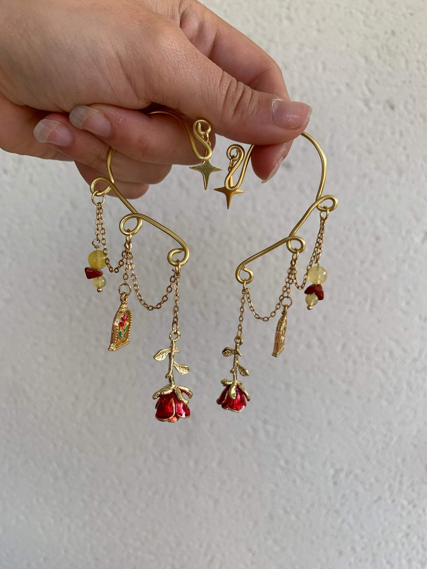 Manchettes oreilles « Belle & la bête »