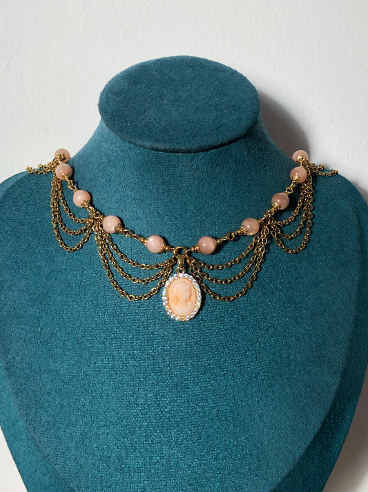 Collier « Elisabeth » Pierre de soleil