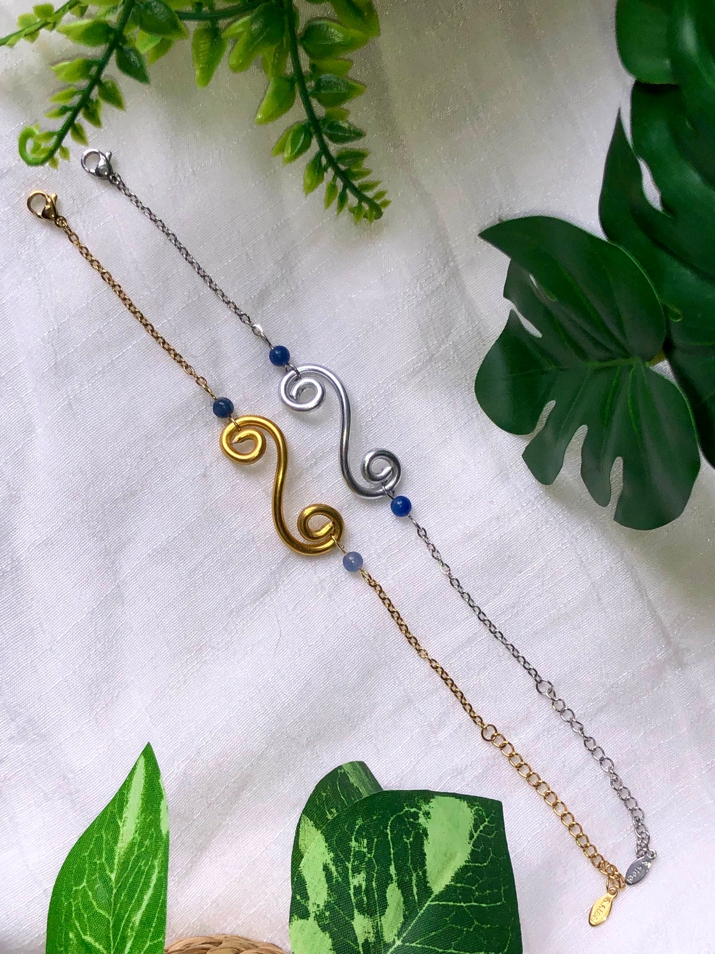 Bracelet Aventurine bleue