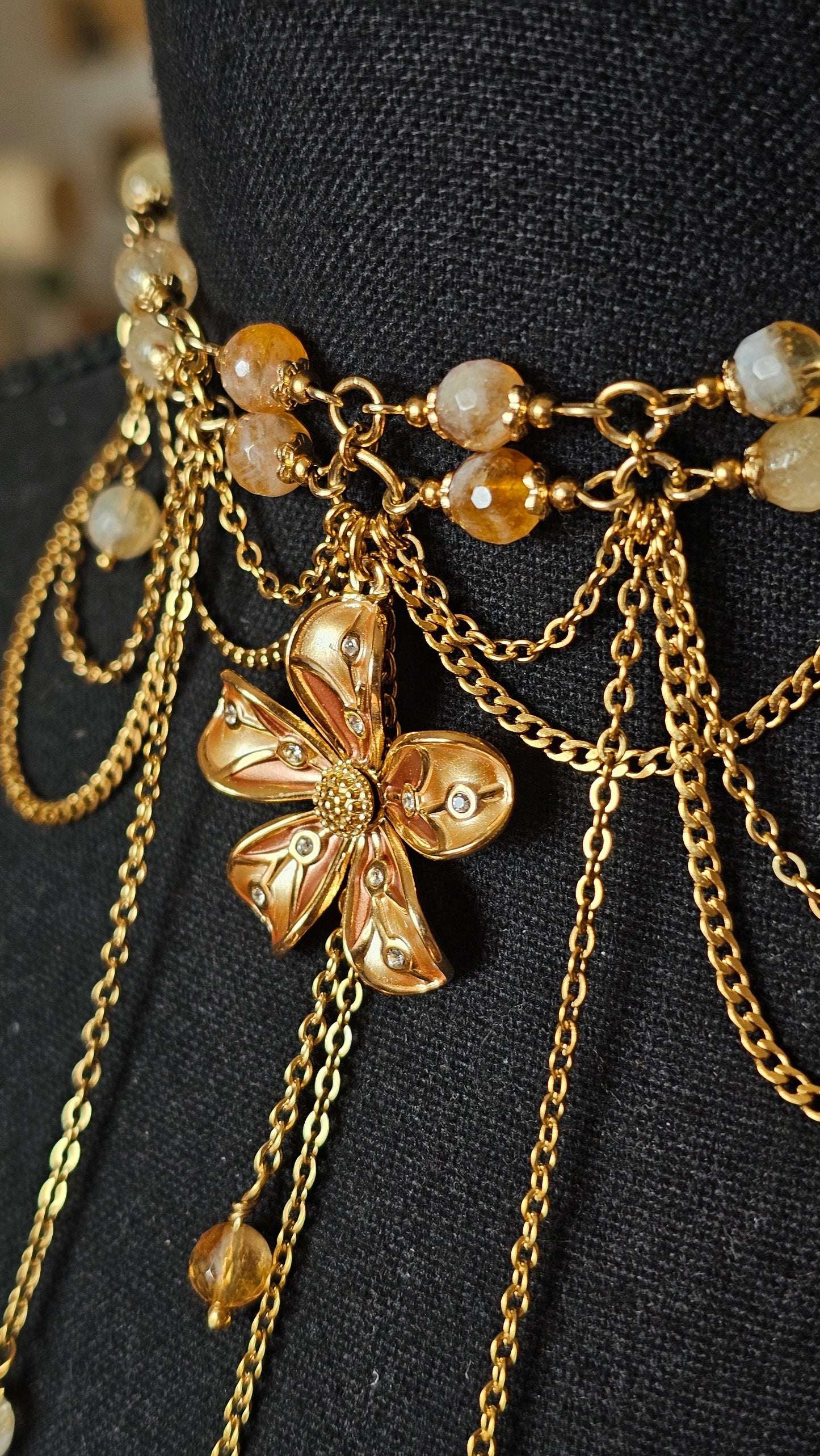 Collier "Katia" Citrine