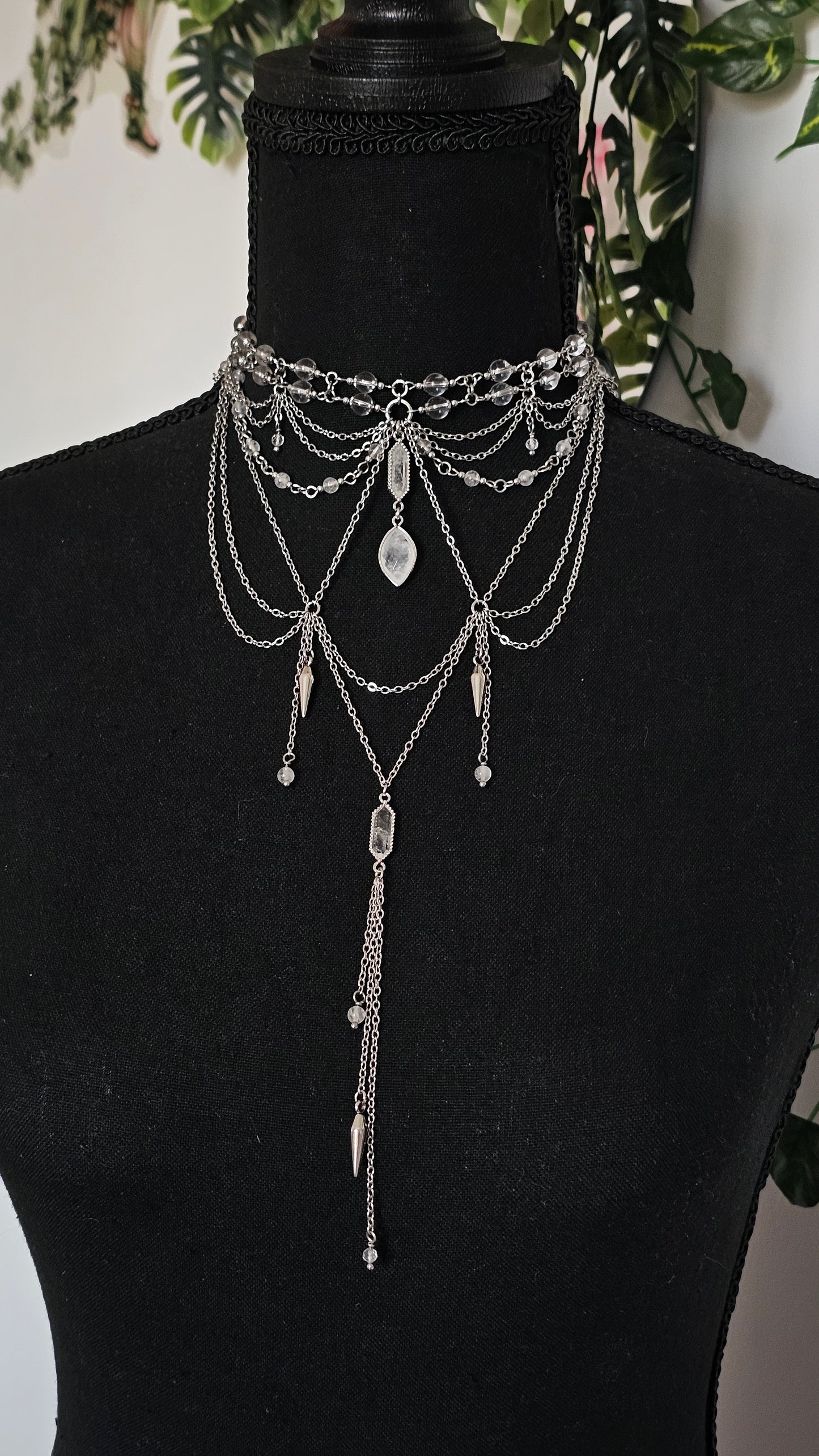 Collier "Lucrezia" Cristal de roche