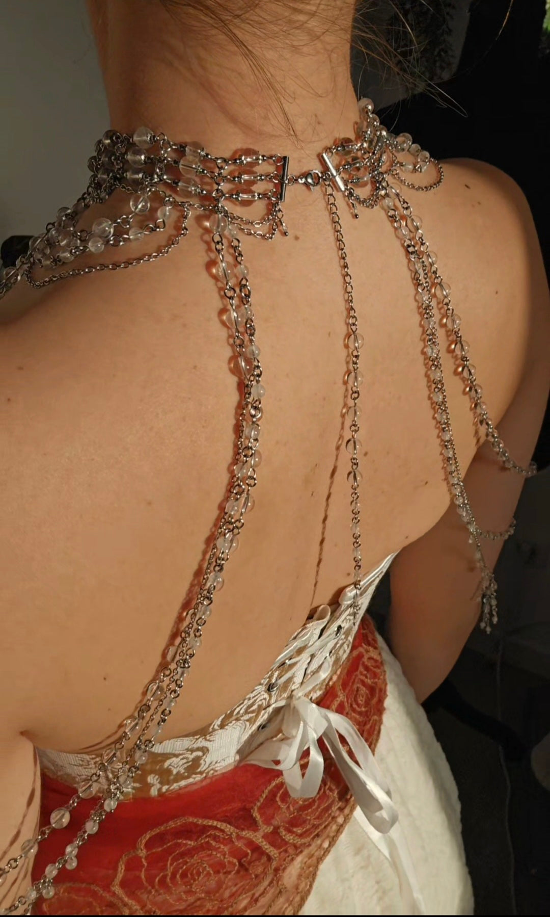 Bijou de corps "Déesse" Cristal de roche