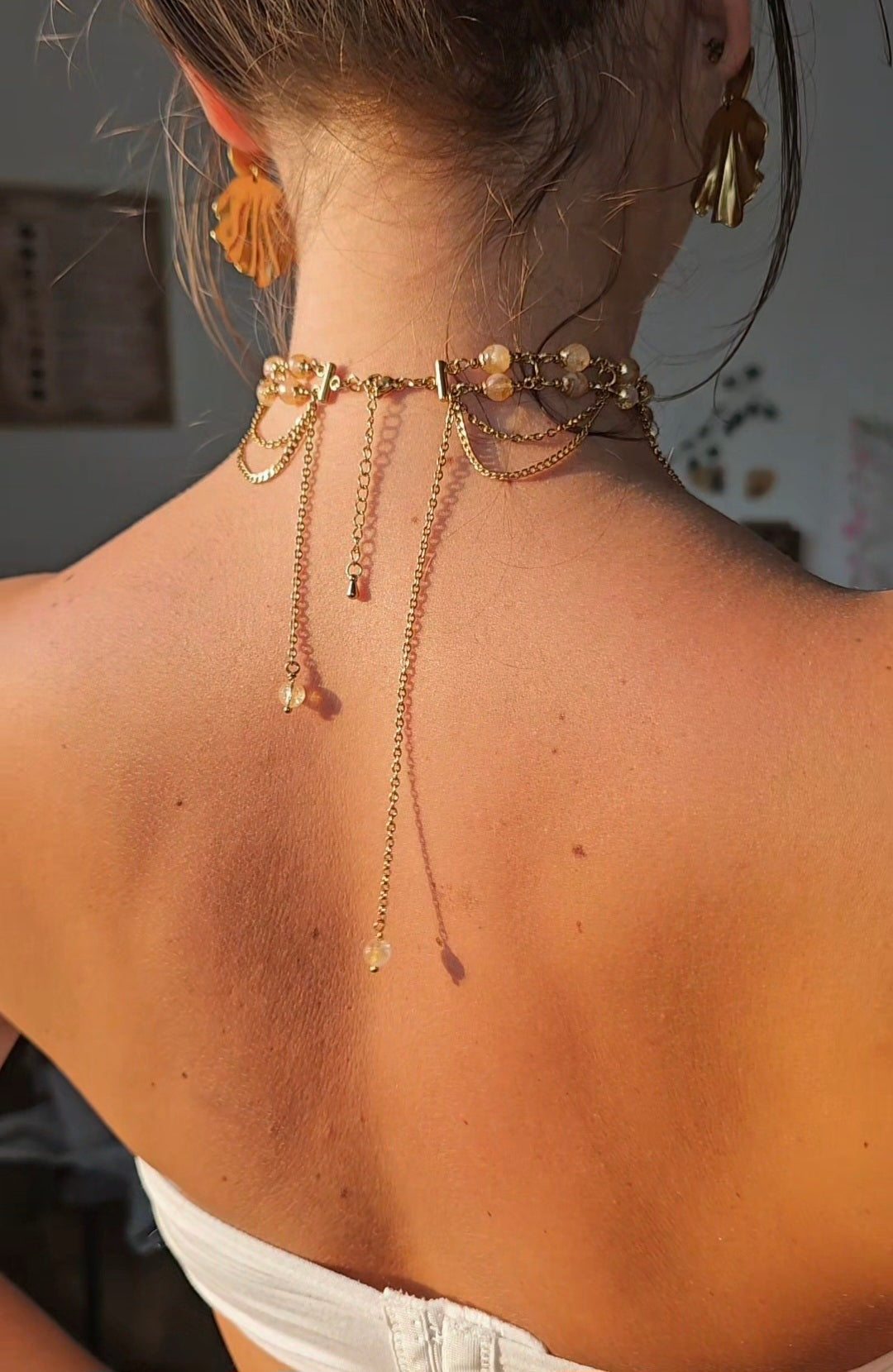 Collier "Katia" Citrine