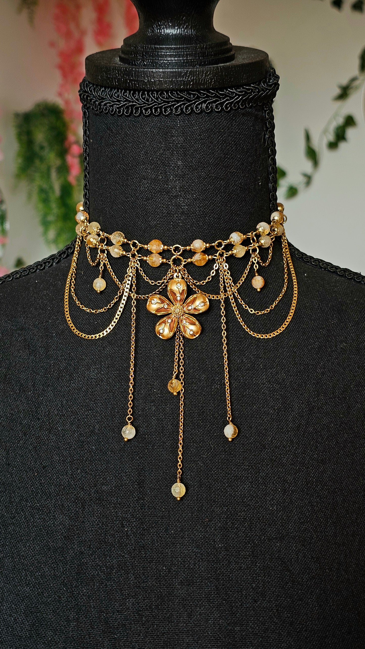 Collier "Katia" Citrine