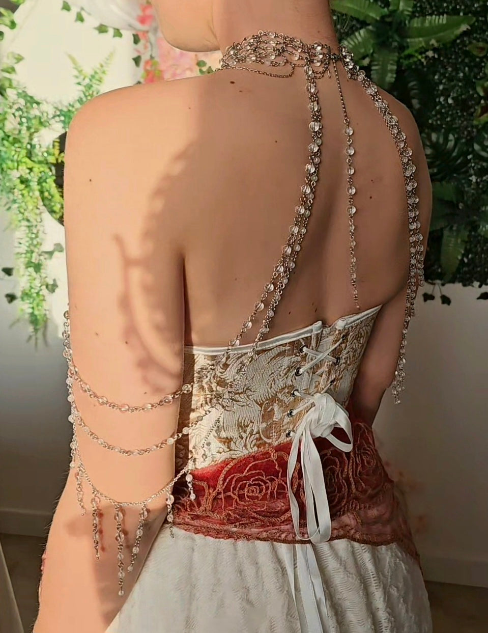 Bijou de corps "Déesse" Cristal de roche