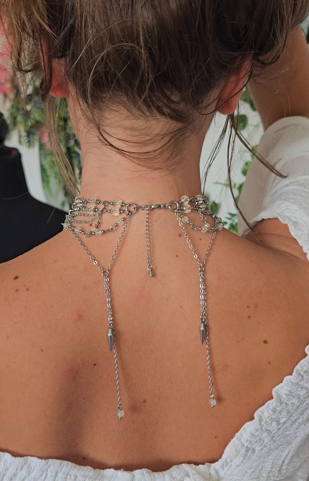 Collier "Lucrezia" Cristal de roche