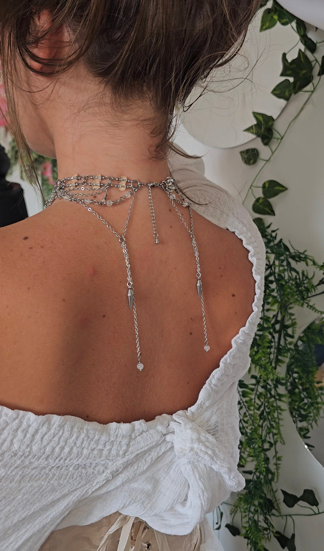 Collier "Lucrezia" Cristal de roche