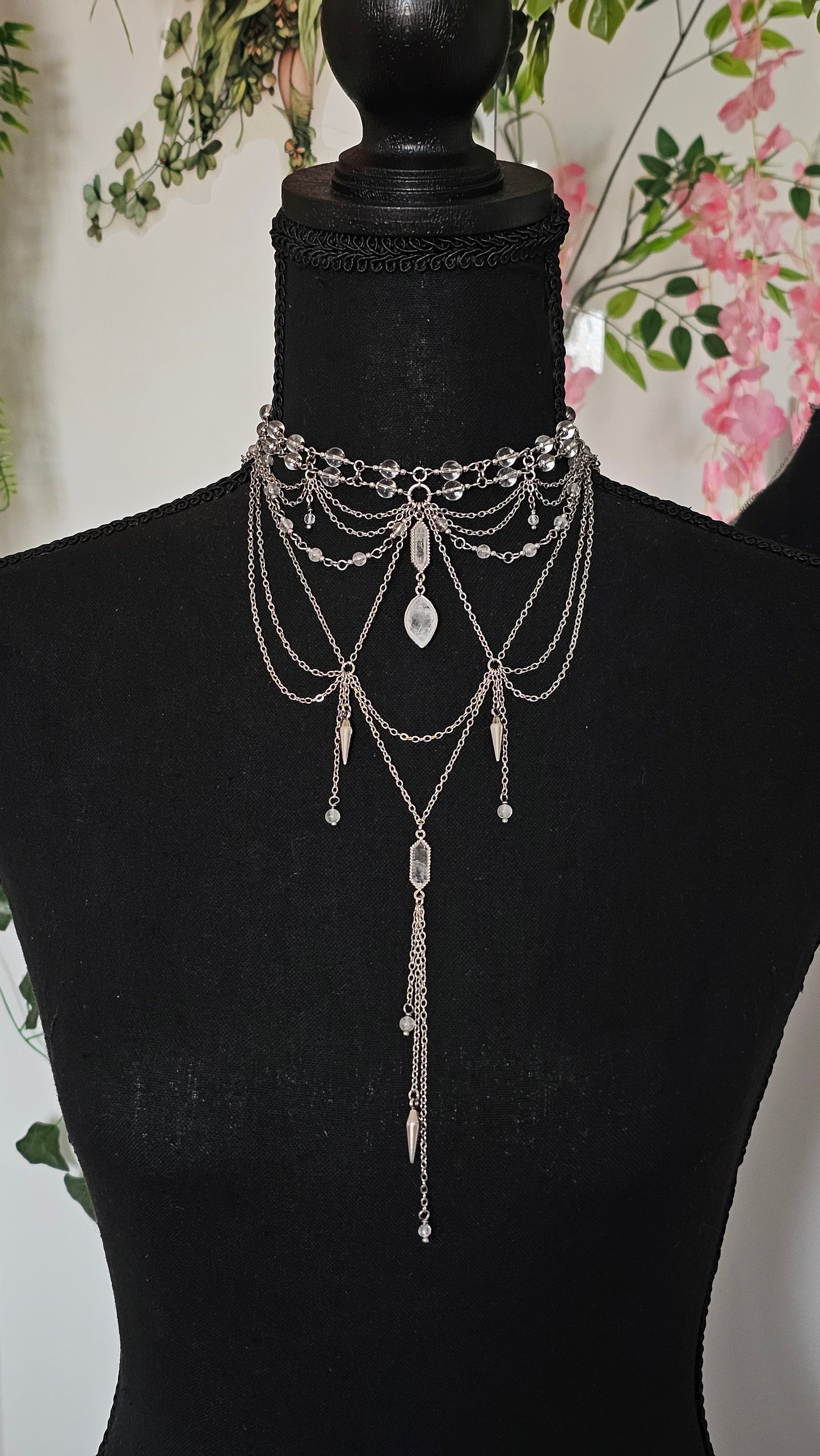Collier "Lucrezia" Cristal de roche